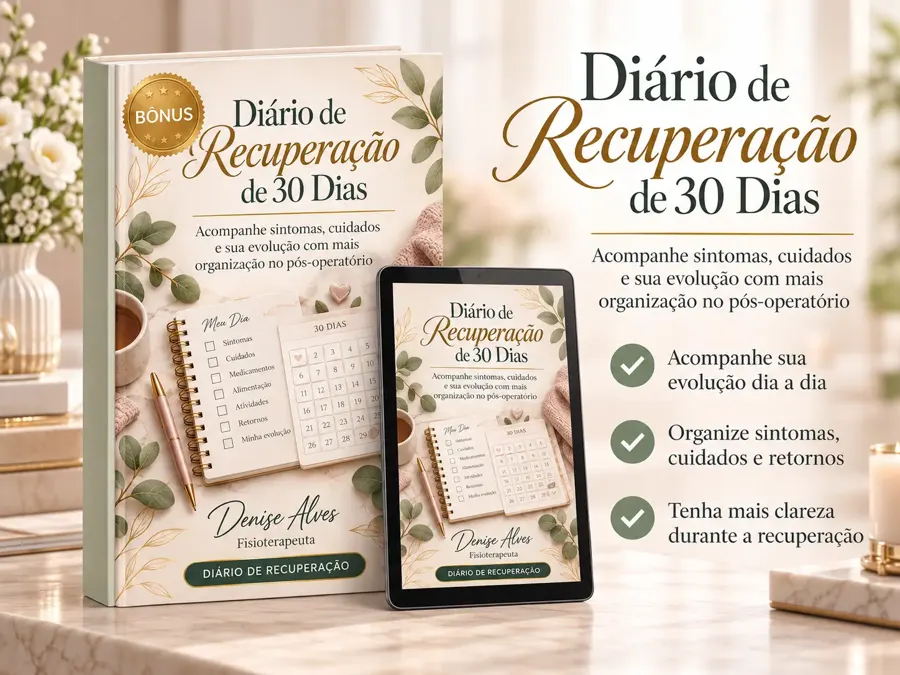 Bônus: Diário de Recuperação de 30 Dias | Denise Alves