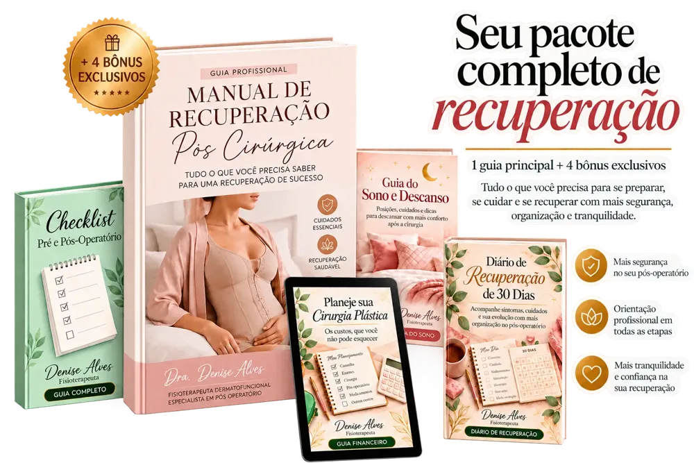 Pacote completo: guia principal e 4 bônus | Denise Alves